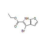 4-溴-6H-噻吩并[2,3-b]吡咯-5-甲酸乙酯