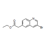 2-(3-溴-6-喹啉基)乙酸乙酯