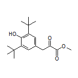 3-(3,5-二叔丁基-4-羟基苯基)-2-氧代丙酸甲酯