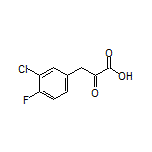 3-(3-氯-4-氟苯基)-2-氧代丙酸