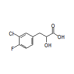 3-(3-氯-4-氟苯基)-2-羟基丙酸