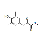 3-(4-羟基-3,5-二甲基苯基)-2-氧代丙酸甲酯