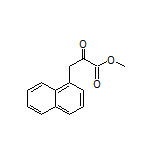 3-(1-萘基)-2-氧代丙酸甲酯