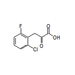 3-(2-氯-6-氟苯基)-2-氧代丙酸