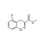3-(2-氯-6-氟苯基)-2-氧代丙酸甲酯