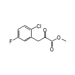 3-(2-氯-5-氟苯基)-2-氧代丙酸甲酯