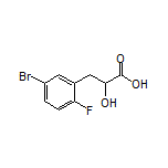 3-(5-溴-2-氟苯基)-2-羟基丙酸