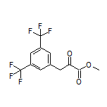 3-[3,5-双(三氟甲基)苯基]-2-氧代丙酸甲酯