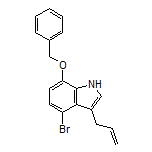 3-烯丙基-7-(苄氧基)-4-溴-1H-吲哚