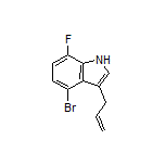 3-烯丙基-4-溴-7-氟-1H-吲哚