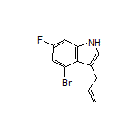 3-烯丙基-4-溴-6-氟-1H-吲哚