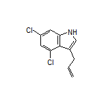 3-烯丙基-4,6-二氯-1H-吲哚