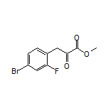 3-(4-溴-2-氟苯基)-2-氧代丙酸甲酯