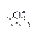 3-烯丙基-5-甲氧基-4-硝基-1H-吲哚