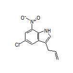 3-烯丙基-5-氯-7-硝基-1H-吲哚