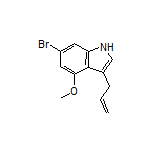 3-烯丙基-6-溴-4-甲氧基-1H-吲哚