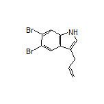 3-烯丙基-5,6-二溴-1H-吲哚