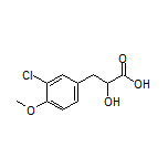 3-(3-氯-4-甲氧基苯基)-2-羟基丙酸