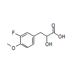 3-(3-氟-4-甲氧基苯基)-2-羟基丙酸