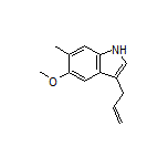 3-烯丙基-5-甲氧基-6-甲基-1H-吲哚