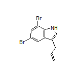 3-烯丙基-5,7-二溴-1H-吲哚