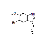 3-烯丙基-5-溴-6-甲氧基-1H-吲哚