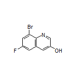 8-溴-6-氟喹啉-3-醇