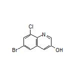 6-溴-8-氯喹啉-3-醇
