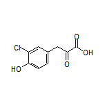 3-(3-氯-4-羟基苯基)-2-氧代丙酸
