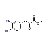 3-(3-氯-4-羟基苯基)-2-氧代丙酸甲酯