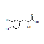 3-(3-氯-4-羟基苯基)-2-羟基丙酸