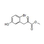 3-(2-溴-5-羟基苯基)-2-氧代丙酸甲酯