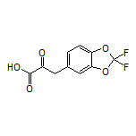 3-(2,2-二氟苯并[d][1,3]二噁茂-5-基)-2-氧代丙酸