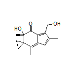 (S)-6’-羟基-1’-(羟甲基)-2’,4’,6’-三甲基螺[环丙烷-1,5’-茚]-7’(6’H)-酮