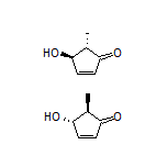 外消旋-(4R,5S)-4-羟基-5-甲基-2-环戊烯酮