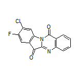 9-氯-8-氟吲哚并[2,1-b]喹唑啉-6,12-二酮
