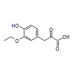 3-(3-乙氧基-4-羟基苯基)-2-氧代丙酸