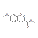 3-(2,4-二甲氧基苯基)-2-氧代丙酸甲酯