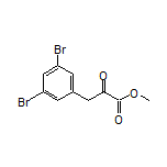 3-(3,5-二溴苯基)-2-氧代丙酸甲酯