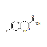 3-(2-溴-4-氟苯基)-2-氧代丙酸