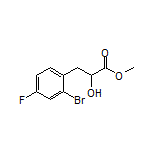 3-(2-溴-4-氟苯基)-2-羟基丙酸甲酯