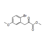 3-(2-溴-5-甲氧基苯基)-2-氧代丙酸甲酯
