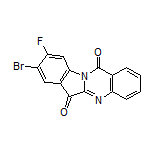 8-溴-9-氟吲哚并[2,1-b]喹唑啉-6,12-二酮