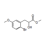 3-(2-溴-5-甲氧基苯基)-2-羟基丙酸甲酯
