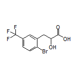 3-[2-溴-5-(三氟甲基)苯基]-2-羟基丙酸