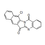 12-氯苯并[5,6]吲哚并[2,1-b]喹唑啉-6,14-二酮