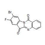 9-溴-8-氟吲哚并[2,1-b]喹唑啉-6,12-二酮