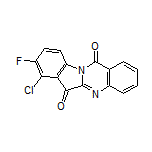 7-氯-8-氟吲哚并[2,1-b]喹唑啉-6,12-二酮