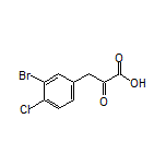 3-(3-溴-4-氯苯基)-2-氧代丙酸