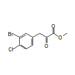3-(3-溴-4-氯苯基)-2-氧代丙酸甲酯